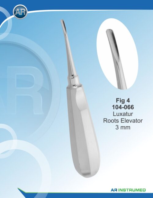 Wurzelheber, Fig 4 Luxator 3 mm