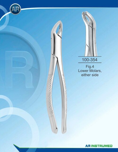 Zahnzange (American Pattern) Fig.4 Lower Molars, either side