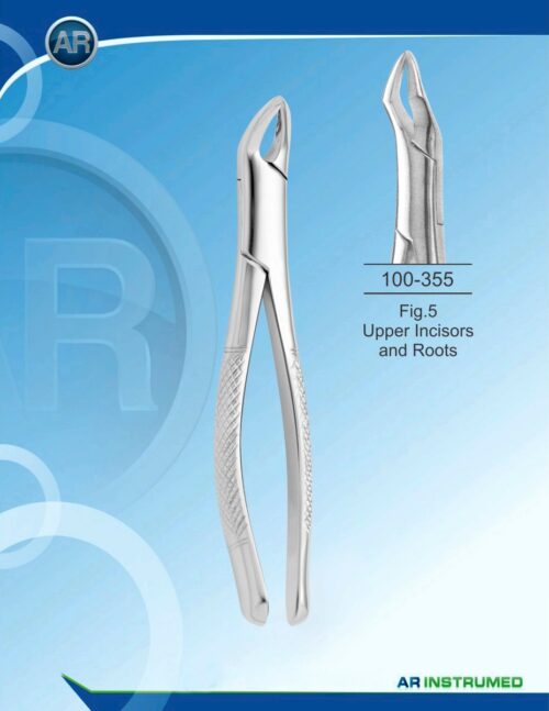 Zahnzange (American Pattern) Fig.5 Upper Incisors and Roots