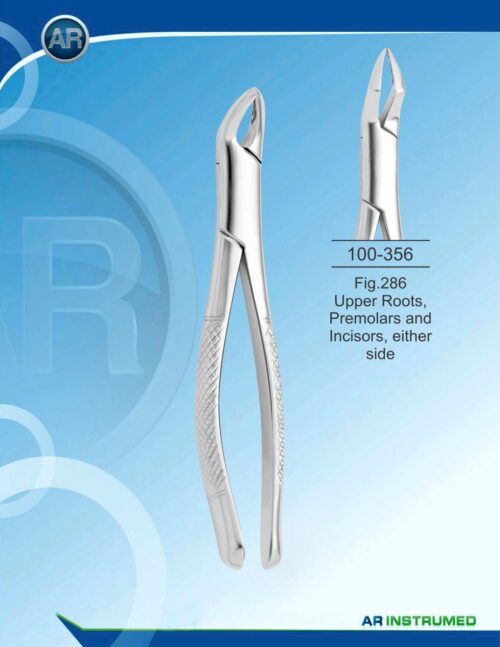 Zahnzange (American Pattern) Fig.286 Upper Roots, Premolars and Incisors, either side