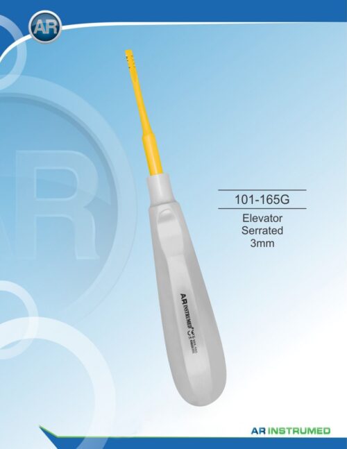 Wurzelheber Serrated 3mm