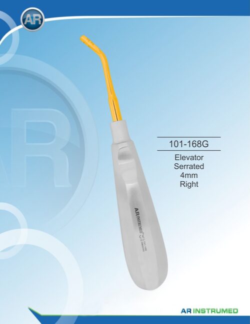 Wurzelheber Serrated 4mm Right