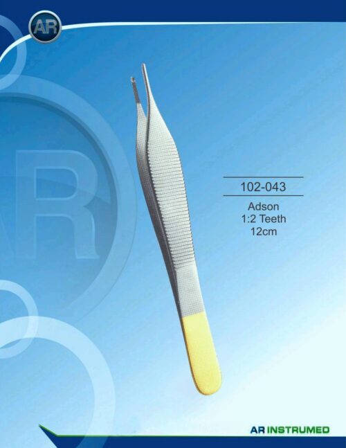 Pinzetten Adson 1:2 Teeth 12cm TC