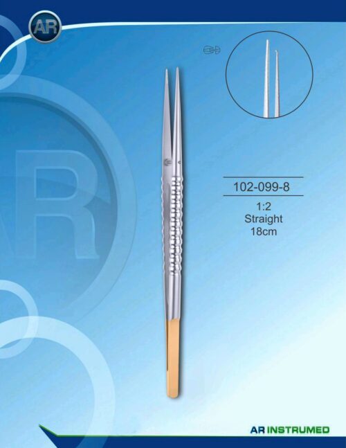 Pinzetten 1:2 Straight 18cm