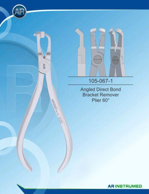 Kieferorthopädie Zangen Angled Direct Bond Bracket Remover Plier 60°