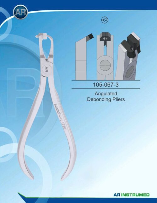 Kieferorthopädie Zangen Angulated Debonding Pliers (TC)