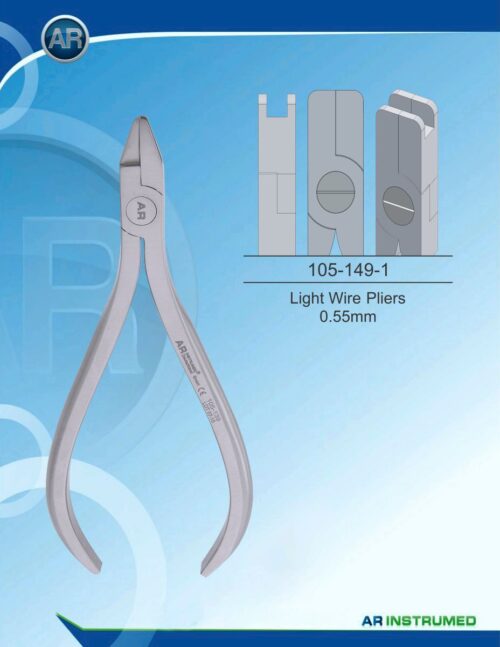 Kieferorthopädie Zangen Light Wire Pliers 0.55mm