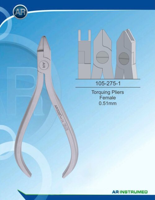 Kieferorthopädie Zangen Torquing Pliers Female 0.51mm