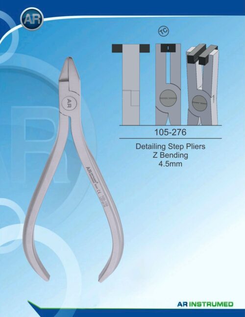 Kieferorthopädie Zangen Detailing Step Pliers Z Bending 4.5mm (TC)