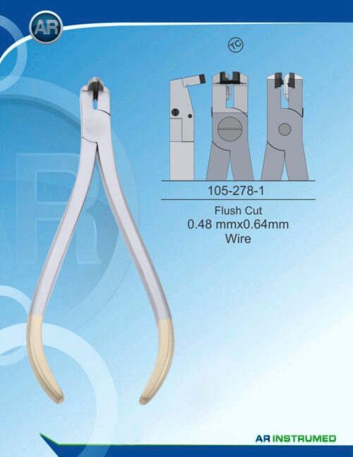 Kieferorthopädie Zangen Flush Cut 0.48 mmx0.64mm Wire (TC)