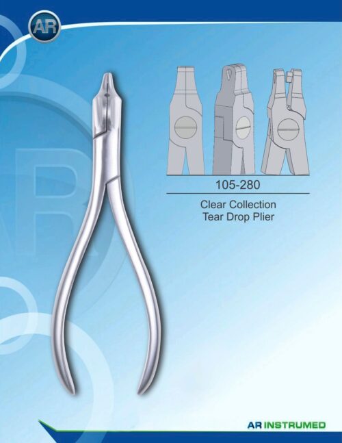 Kieferorthopädie Zangen Clear Collection Tear Drop Plier