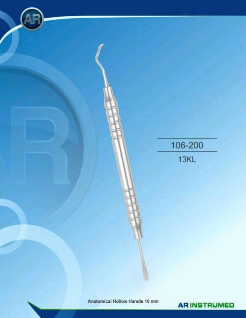 Implantologie Instrumente 13KL Implant Instrument Hohl Griff 10mm