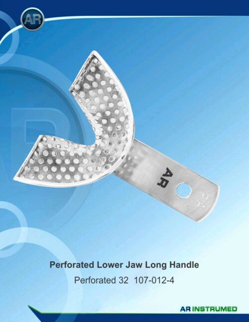 Abdrucklöffel Perforierte 32 Lower Jaw Long Handle