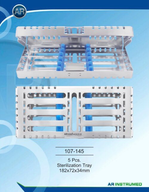 Edelstahltray ( Kassetten Halten )5 Pcs. Kassetten Halten 182x72x34mm