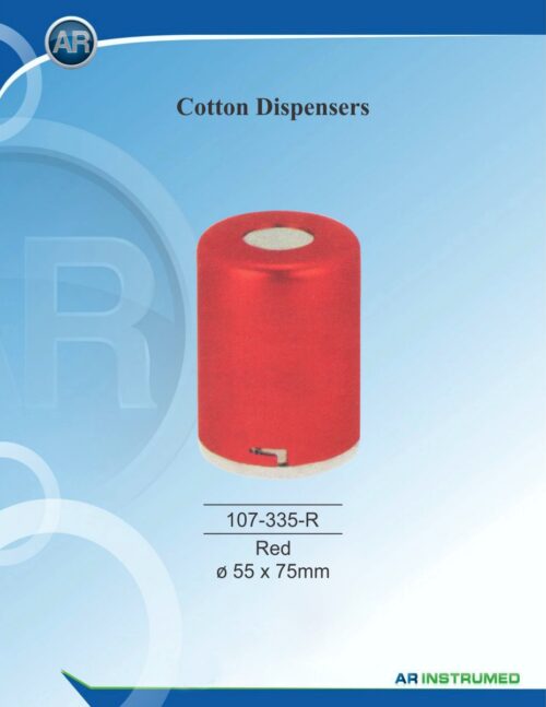 Cotton Spender Red ø 55 x 75mm