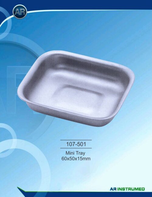 Instrumentablettes Mini Tray 60x50x15mm