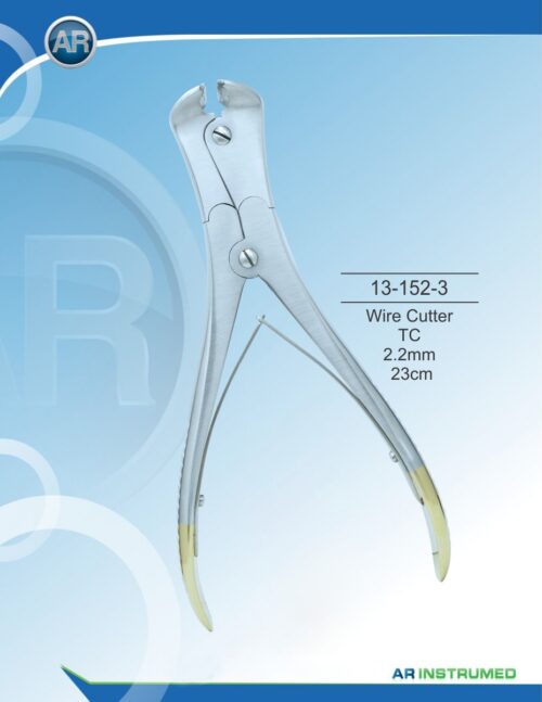 Hohlmeißelzangen Wire Cutter TC 2.2mm 23cm