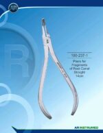 Pince pour fragments de canal radiculaire droite 14cm