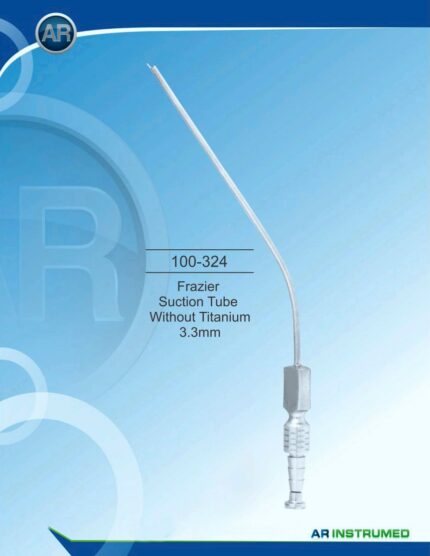 Frazier Suction Tube without Titanium 3.3mm