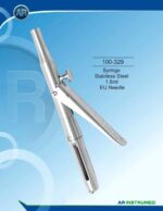 Syringe Stainless Steel 1.8ml EU Needle Blue Plasma - Image 2