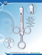 3 Rings Type Syringe Stainless Steel 1.8ml EU Needle - Image 2