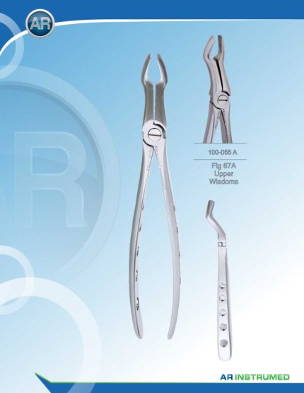 Fig.67A Pince d'extraction pour la partie supérieure de la sagesse