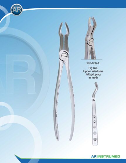Fig.67L Sagesse supérieure gauche, prise dans les dents