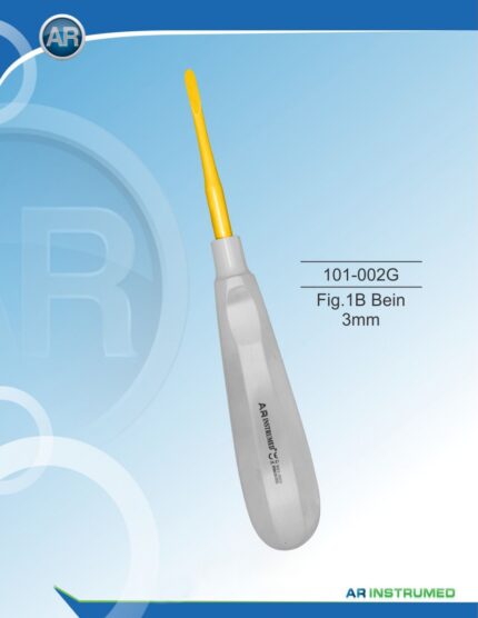 Elevador de raíz Fig.1B pierna 3mm