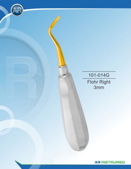 Root elevator Flohr 3mm right