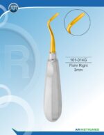 Root elevator Flohr 3mm right - Image 2
