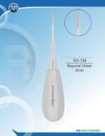 Root Elevator Bayonet Distal 3mm – Bild 2