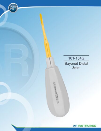 Elevador radicular Bayoneta Distal 3mm