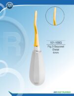 Root Elevator Fig.3 Bayonet Distal 4mm - Imagen 2