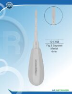 Root Elevator Fig.3 Bayonet Mesial 4mm – Bild 2