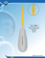 Root Elevator Fig.3 Bayonet Mesial 4mm – Bild 2