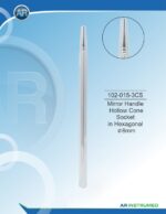 Mouth mirror Handle Cone Socket in Hexagonal ø8mm - Image 2