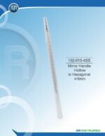 Mouth Mirror Handle in Hexagonal ø8mm