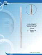 Mouth Mirror Handle in Hexagonal ø8mm - Image 2