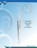 Self Locking Tweezers Length 15cm Non Magnetic - Imagen 2