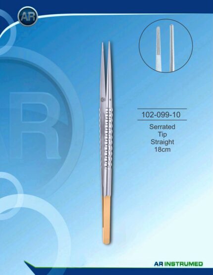 Serrated Tip Straight 18cm