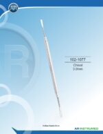 Chisel 3.0mm Solid Handle 6mm