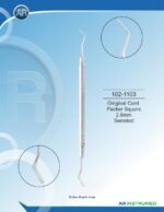 Gingival Cord Packer Square 2.8mm Serrated Solid Handle 6mm - Imagen 2