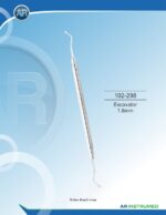 Excavator 1.8mm Solid Handle 6mm