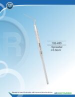 Ecarteur ø0.6mm Poignée creuse 6mm