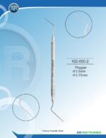 Plugger ø0.5mm ø0.75mm Solid Handle 6mm - Image 2