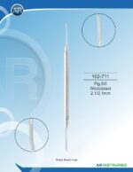 Fig.3/4 Wedelstaet 2.1/2.1mm Solid Handle 6mm - Imagen 2