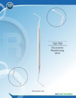 Excavators Round Long 3mm Solid Handle 6mm – Bild 2