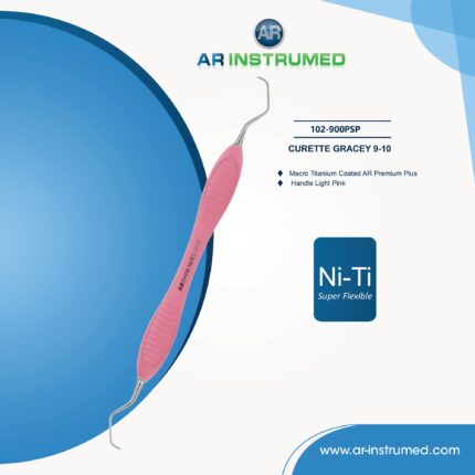 AR INSTRUMED Gracey Kürette 9–10 Niti-beschichtet Deutschland Dentalinstrument Parodontologie sterilisierbar