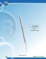 Scaler Fig. 3 Goldman-Fox Solid Handle 6mm