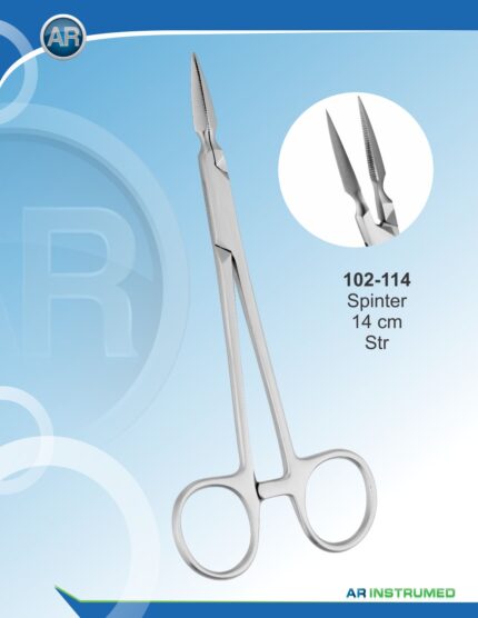 Pinza para Fragmentos de Raíz Recta 15cm